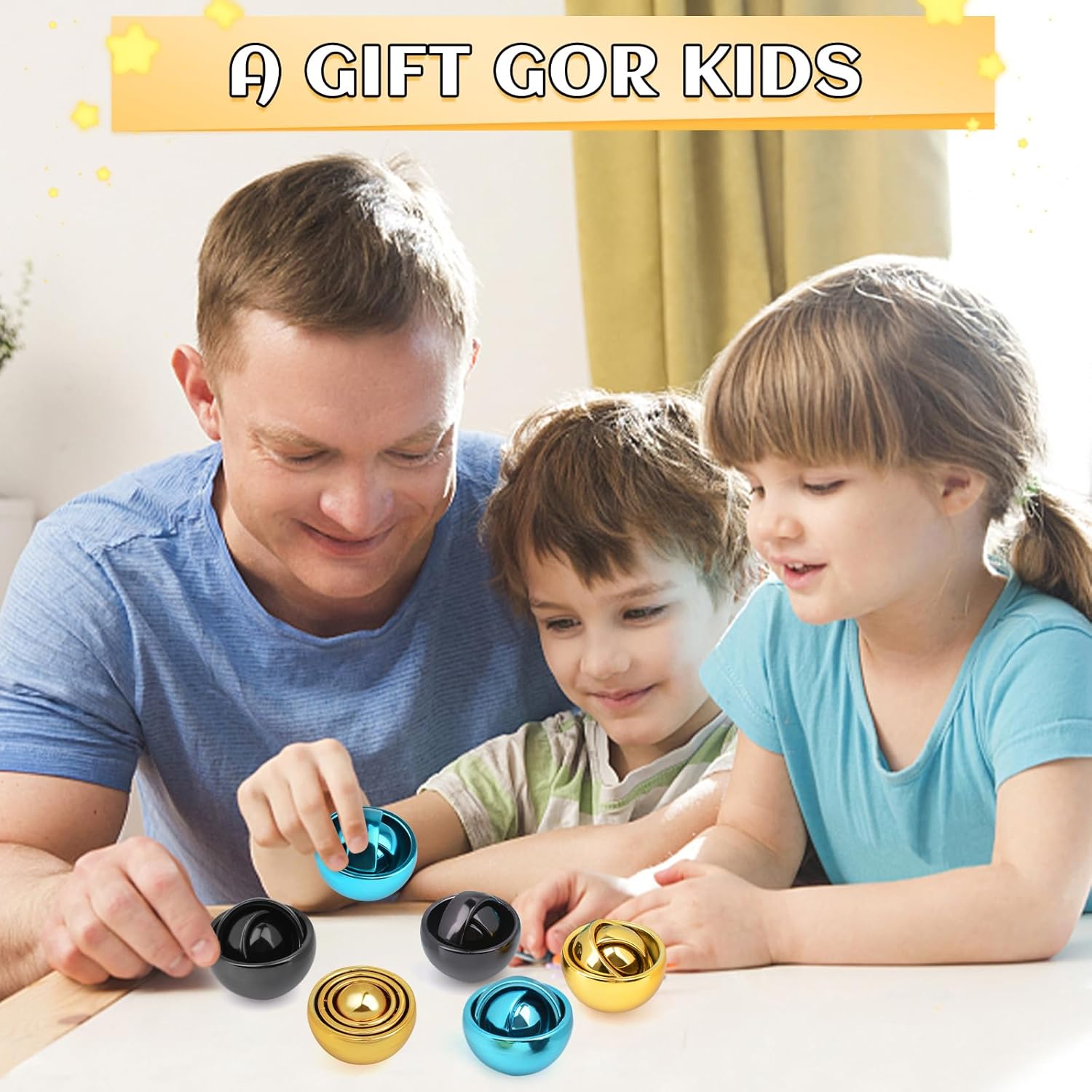 Juguetes sensoriales para adultos, material plástico ABS Fidget Spinners para niños, adolescentes, niños pequeños, giroscopio para adultos, juguetes