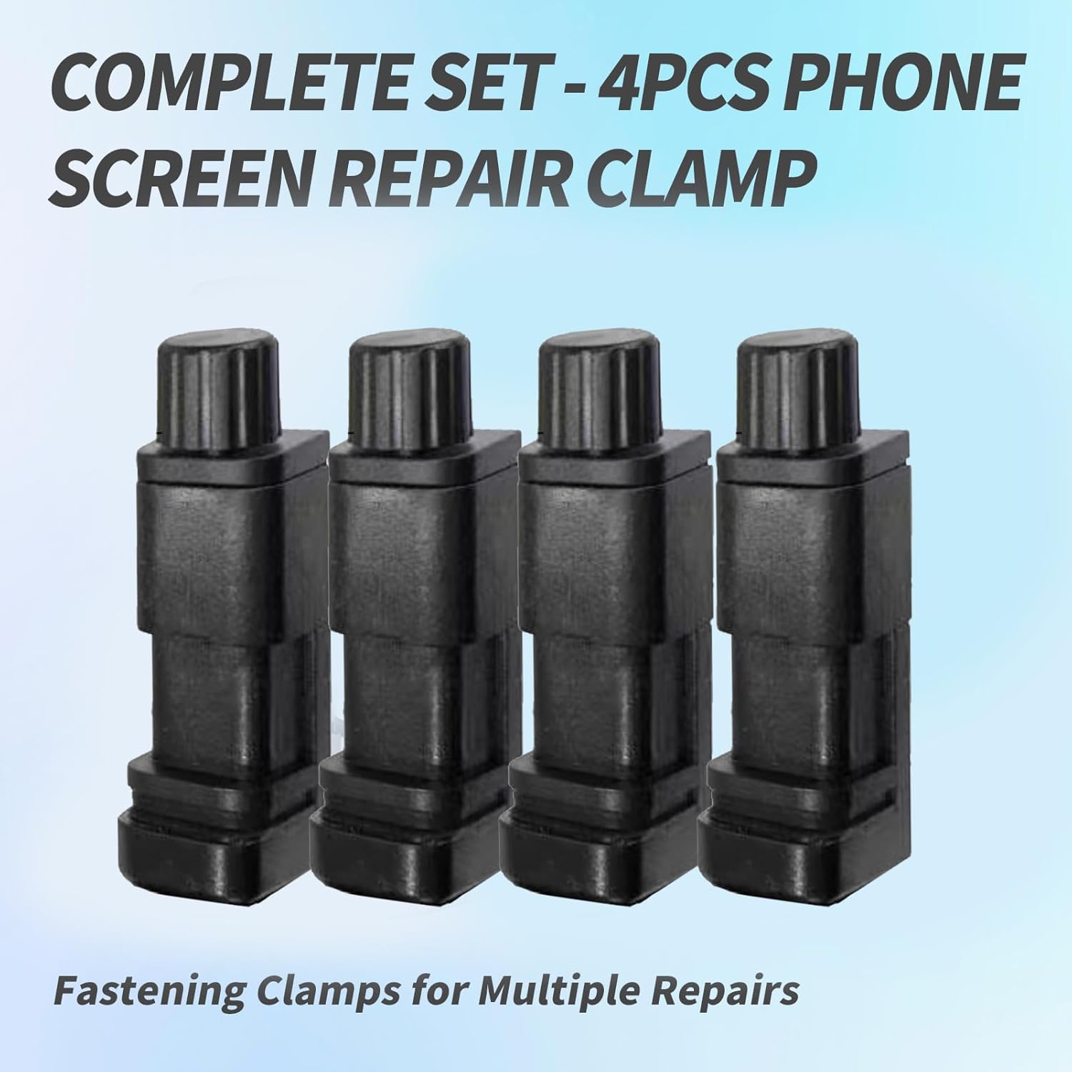 Herramienta de reparación de pantalla de teléfono, herramientas de fijación de abrazadera de sujeción de pantalla ajustable para teléfono,