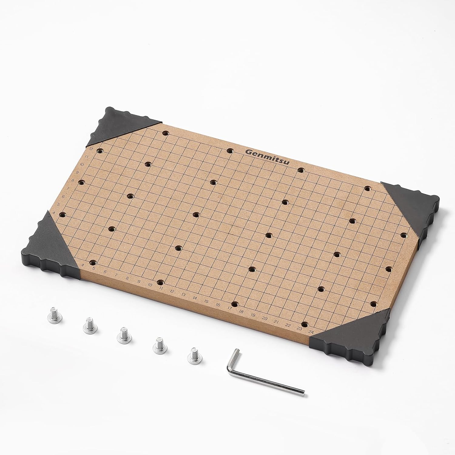 Genmitsu Alerón de rejilla CNC MDF para máquina enrutadora CNC 3018-PROVer V2, 11.811 x 7.087 x 0.472 in (11-45 x 7 x 12 pulgadas), agujeros M6