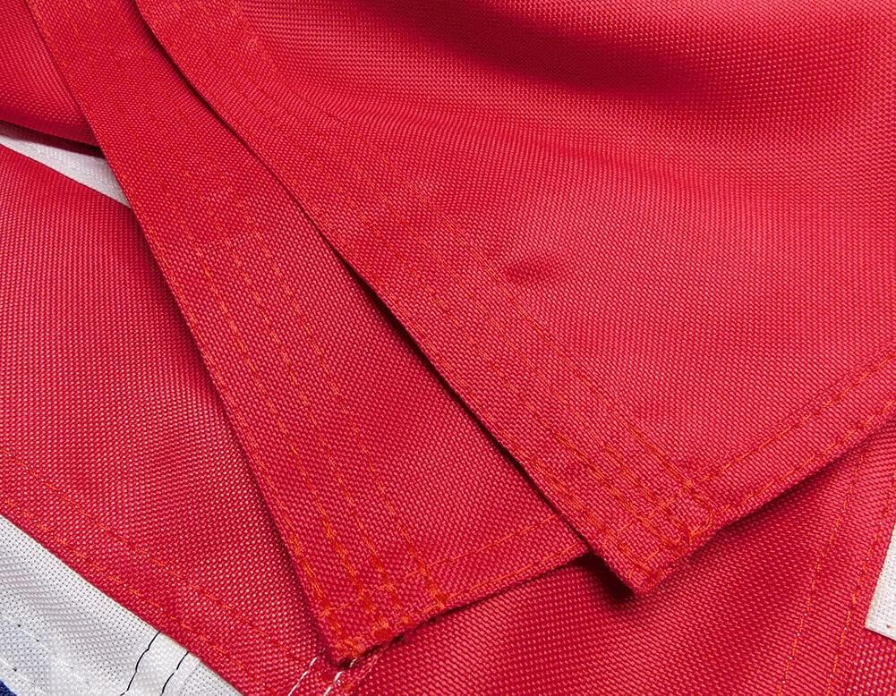 Premium Tauton And 3×5 3’x5′ Nylon 600D 2-Ply Embroidered Flag