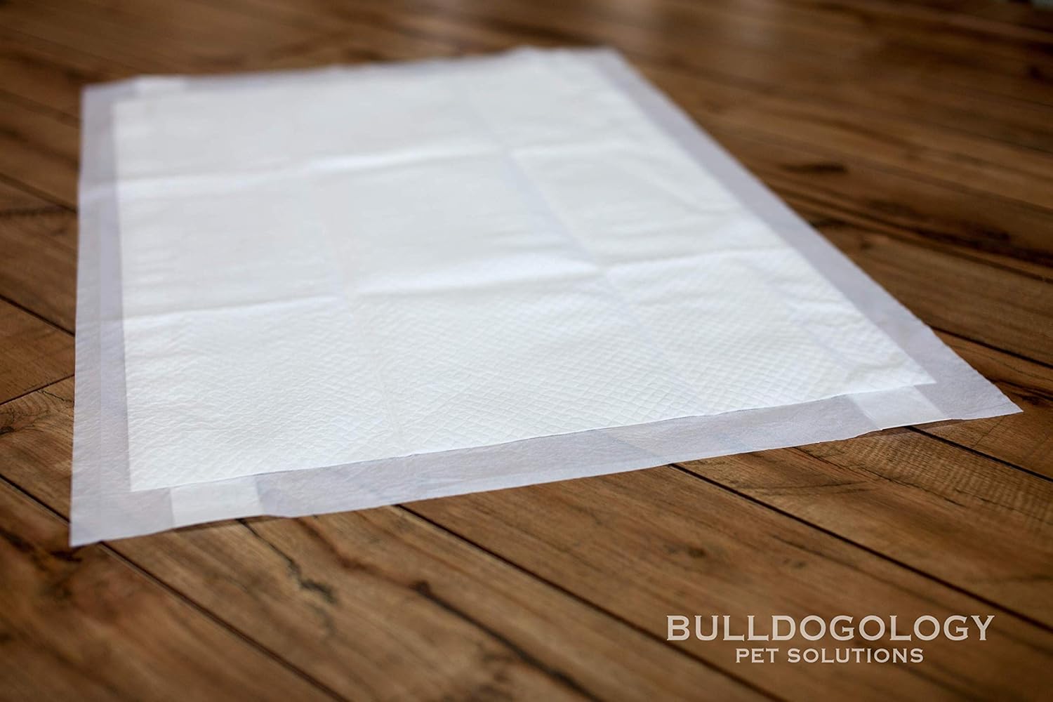 Bulldogology – Almohadillas para orina de cachorros, XL con cinta adhesiva, almohadillas extra grandes para entrenamiento de perros (24 x 35), 6