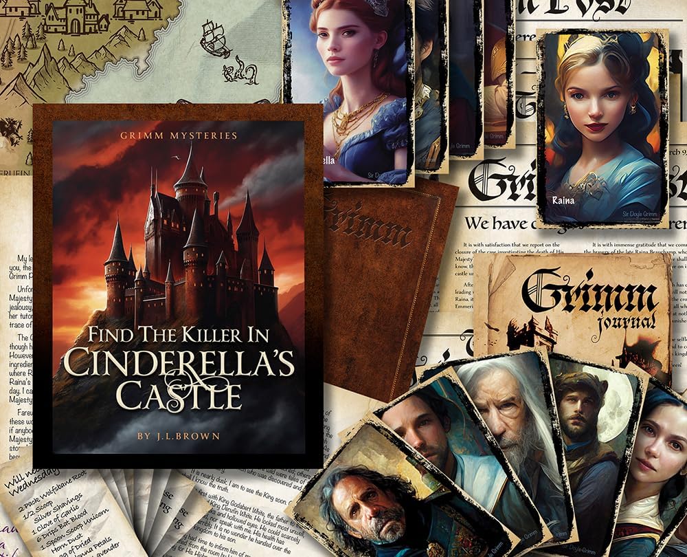 Encuentra al asesino en el castillo de Cenicienta  Juego de misterio de asesinato  Si eres un detective de corazón que ama resolver misterios de