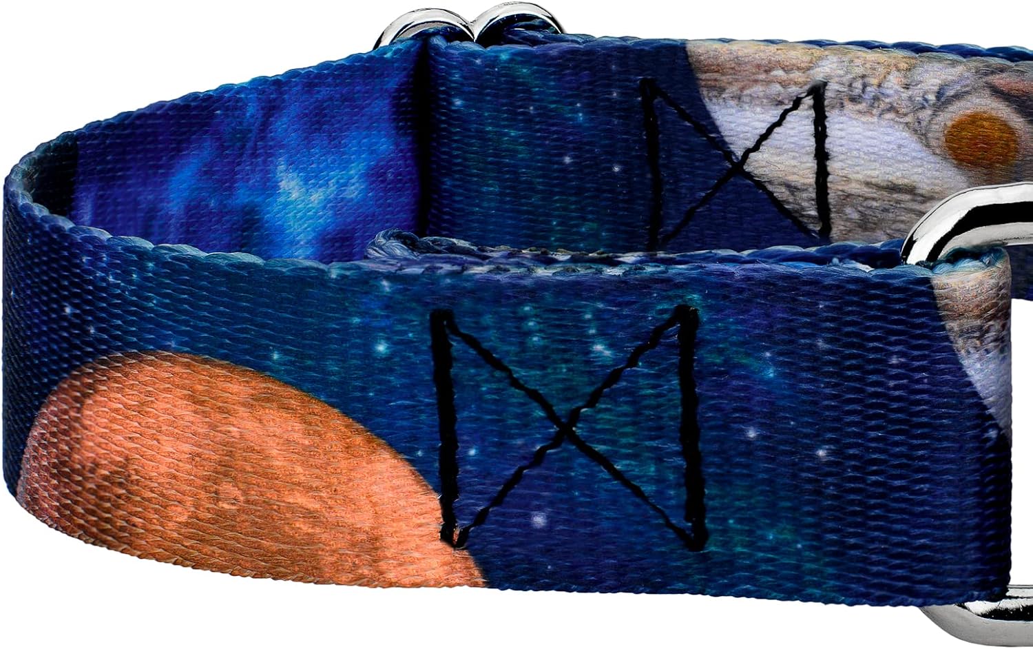 Country Brook Petz – Collar y correa de perro Martingala Galactic Neighbors – Colección Geek Chic con 4 diseños para cualquier mega fan (1 pulgada,