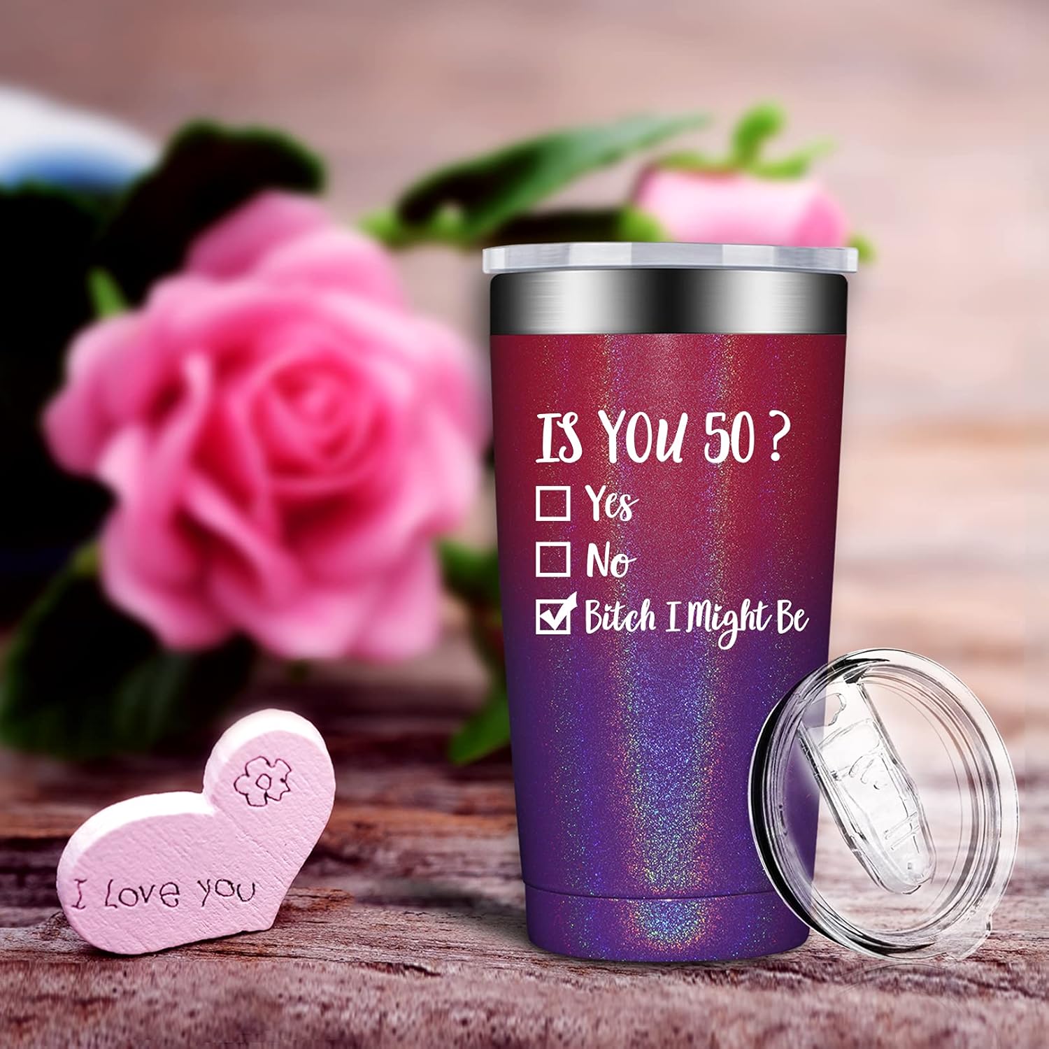 BIRGILT Regalos de cumpleaños número 50 para mujeres y hombres  Divertidas ideas de regalos de 50 años para mamá, papá, marido, esposa, suministros