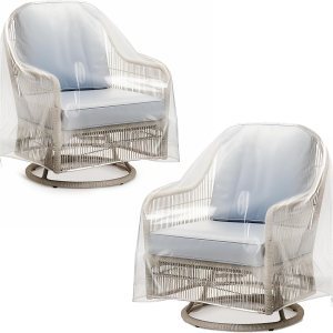 IndigoTempest9 Paquete de 2 fundas para sillas giratorias para exteriores, impermeables, resistentes, para sillas mecedoras de patio y muebles de IndigoTempest9 Paquete de 2 fundas para sillas giratorias para exteriores, impermeables, resistentes, para sillas mecedoras de patio y muebles de