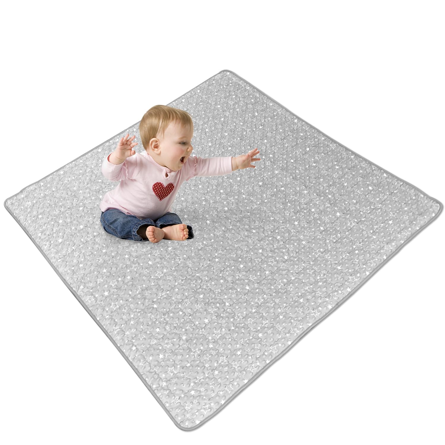 Tapetes de juego para bebés, tapete sensorial táctil para el suelo, tapete suave para el desarrollo de habilidades sensoriales y motoras, lavable a