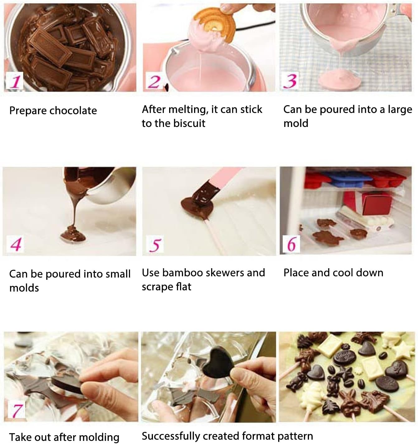 Derretidor eléctrico doble para derretir chocolate y caramelo, olla de fusión de chocolate (33.9 onzas), fondue de chocolate eléctrico, con olla,