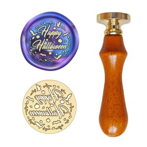 Kit de sellos de cera para sellar sellos de Halloween para sellado de invitaciones de cartas de boda Kit de sellos de cera para sellar sellos de Halloween para sellado de invitaciones de cartas de boda