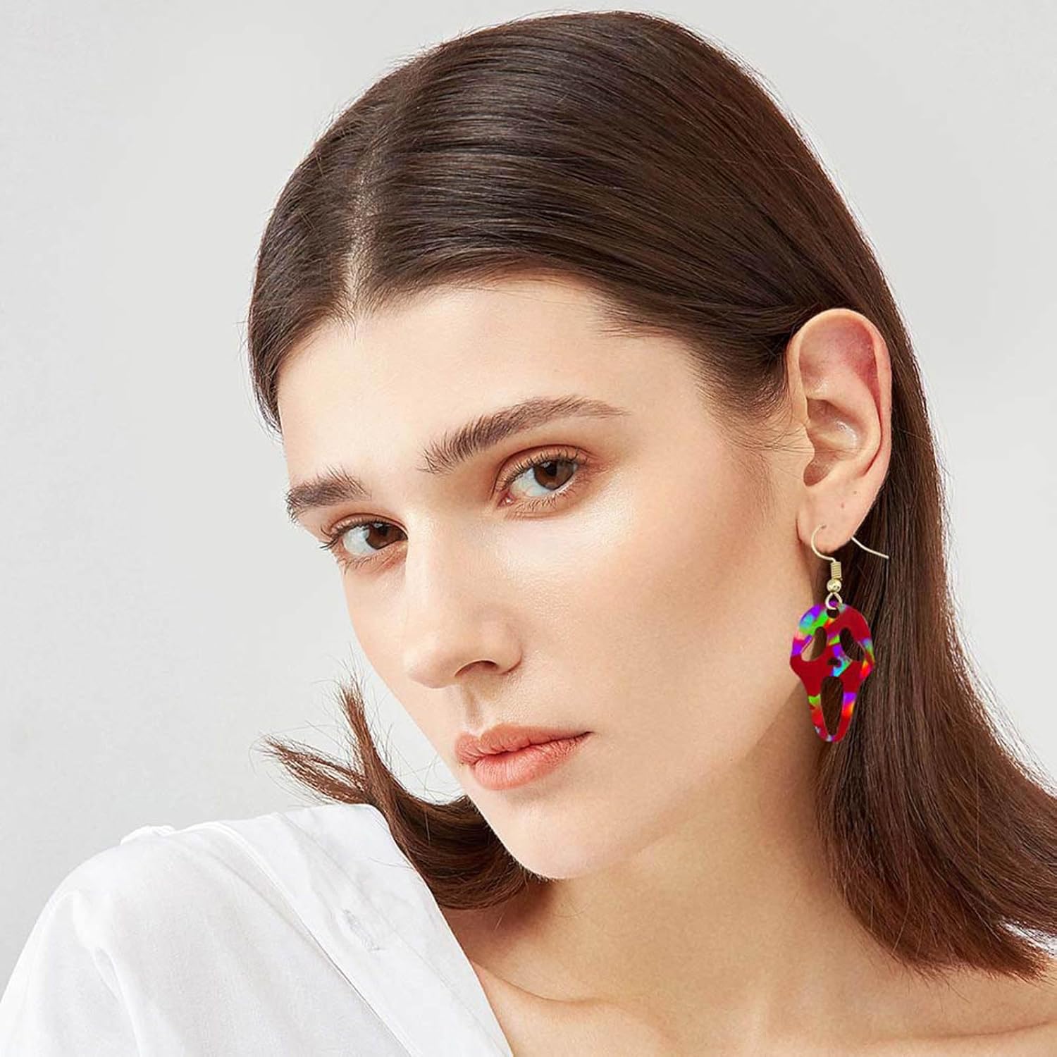 Moldes de resina para aretes de Halloween, molde de silicona para fundición de epoxi, molde de epoxi para hacer joyas