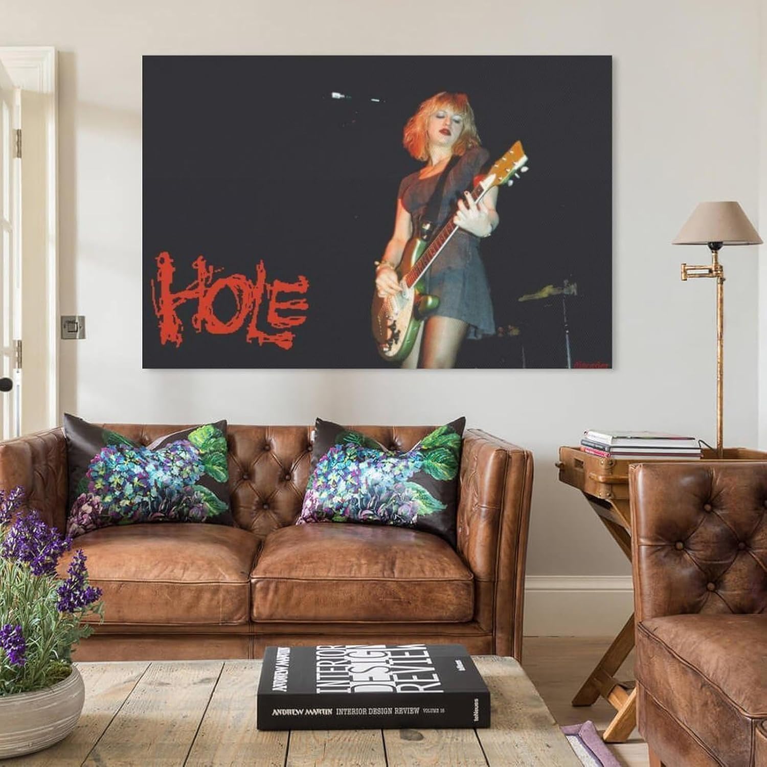 VERMIS Póster de amor con agujero de Courtney para pared, pintura artística decorativa, sala de estar, dormitorio, regalo, sin marco, estilo sin