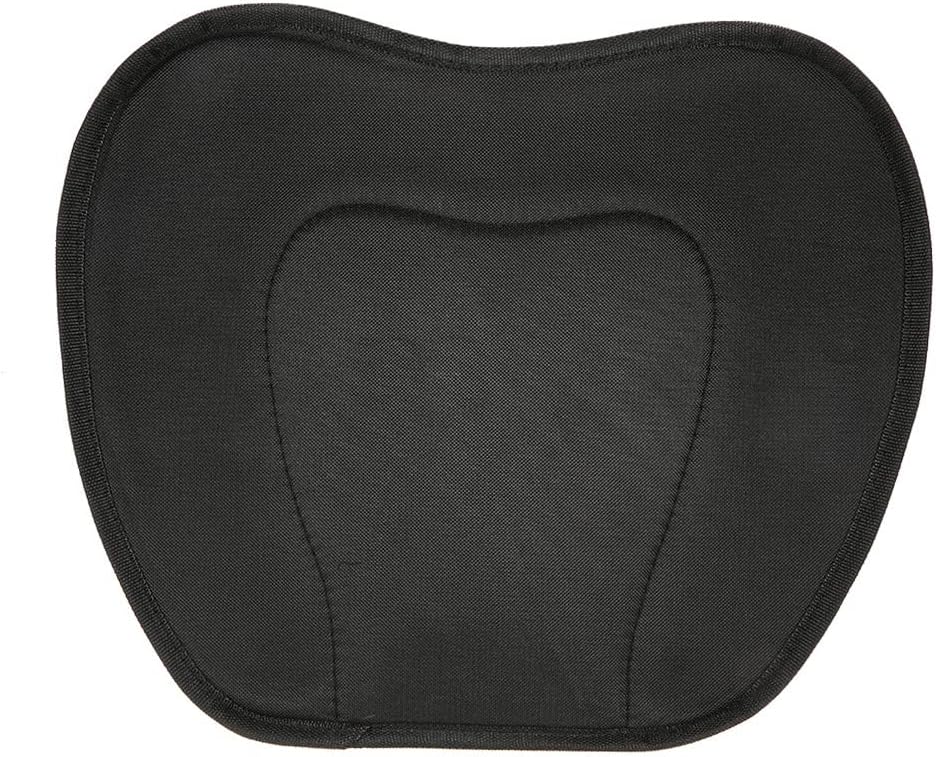 Lixada Cojín acolchado para asiento de kayak con respaldo y correas ajustables, cojín de asiento de kayak y canoa, soporte antideslizante, asiento