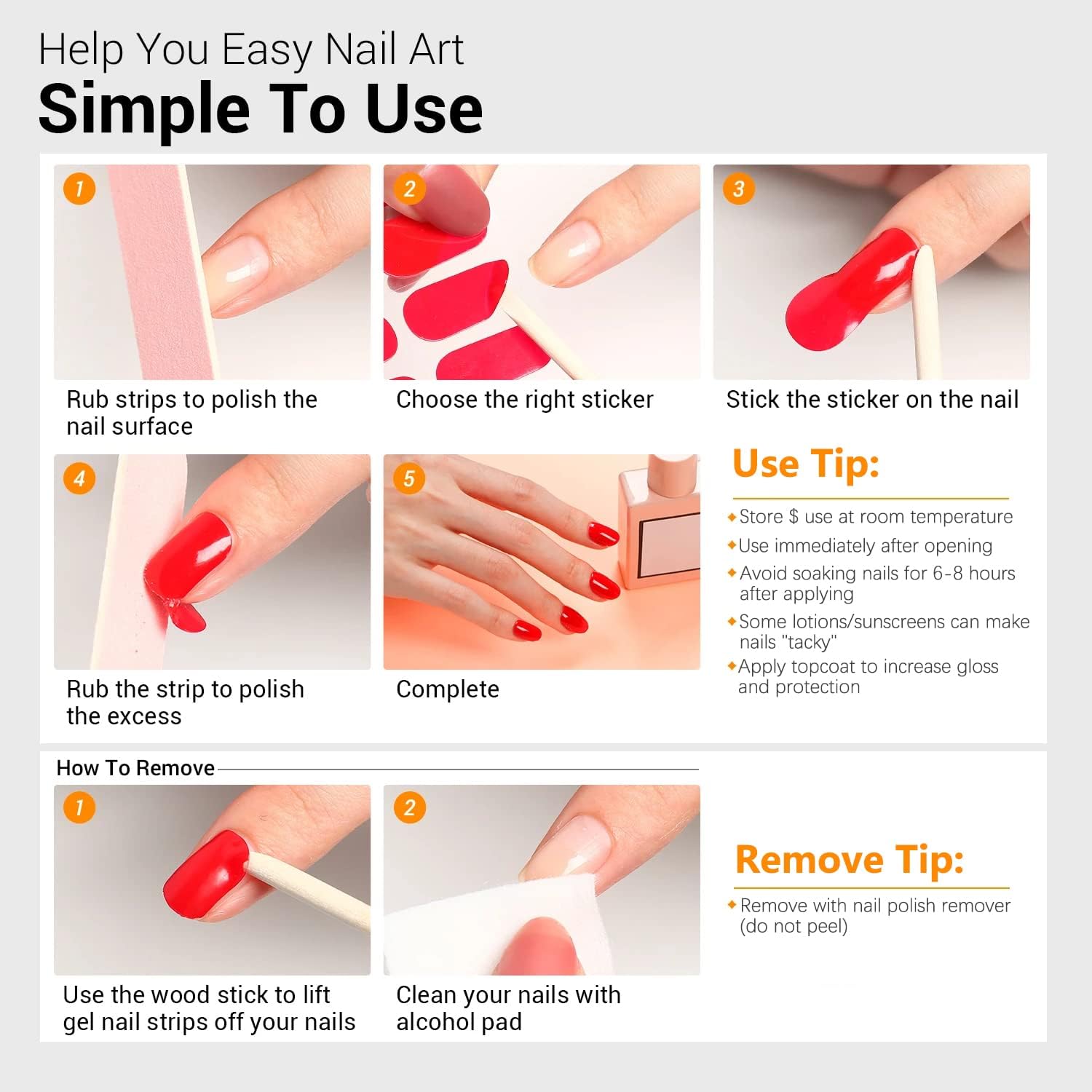 SILPECWEE 20 hojas de tiras de esmalte de uñas verdes, envolturas de uñas de primavera para mujeres, autoadhesivas, tiras de uñas de esmalte de uñas