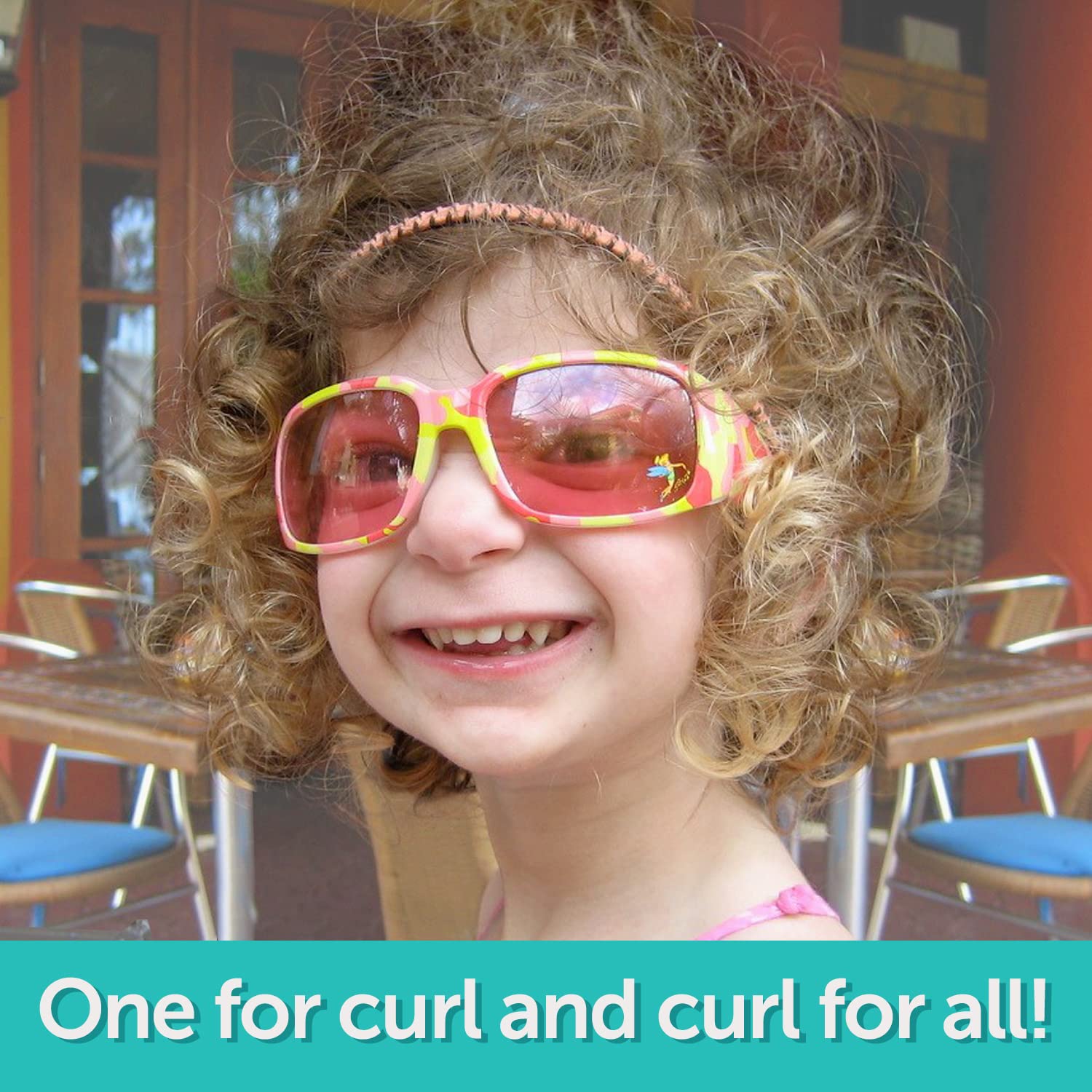 Fairy Tales Curly Q Kids Styling Spray Gel  Gel en aerosol diario para todo tipo de rizos, incluyendo cabello multicultural, sin parabenos, sin