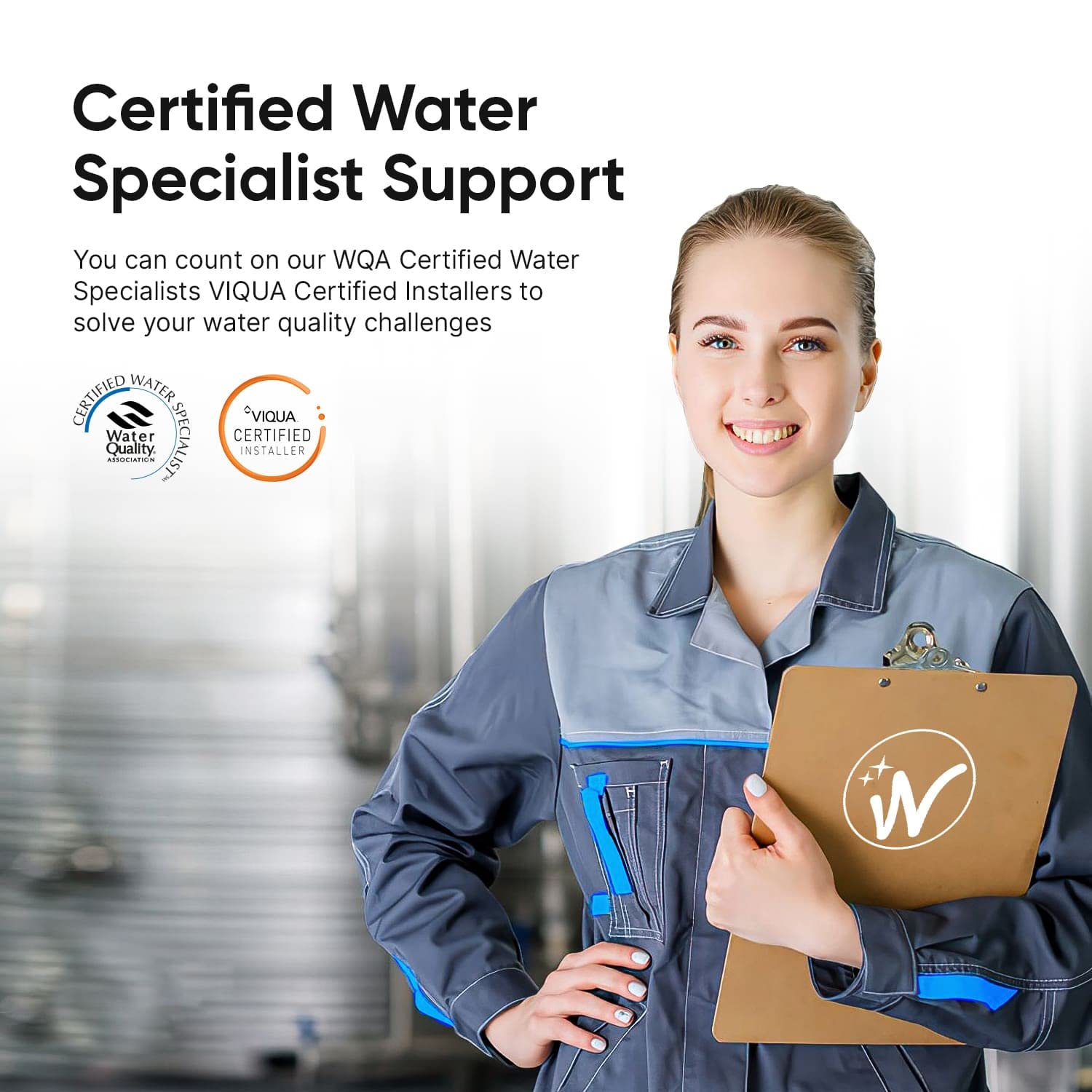 WECO Sistema de filtro de agua de ósmosis inversa comercial HydroSense Light (HydroSense-0500UV)