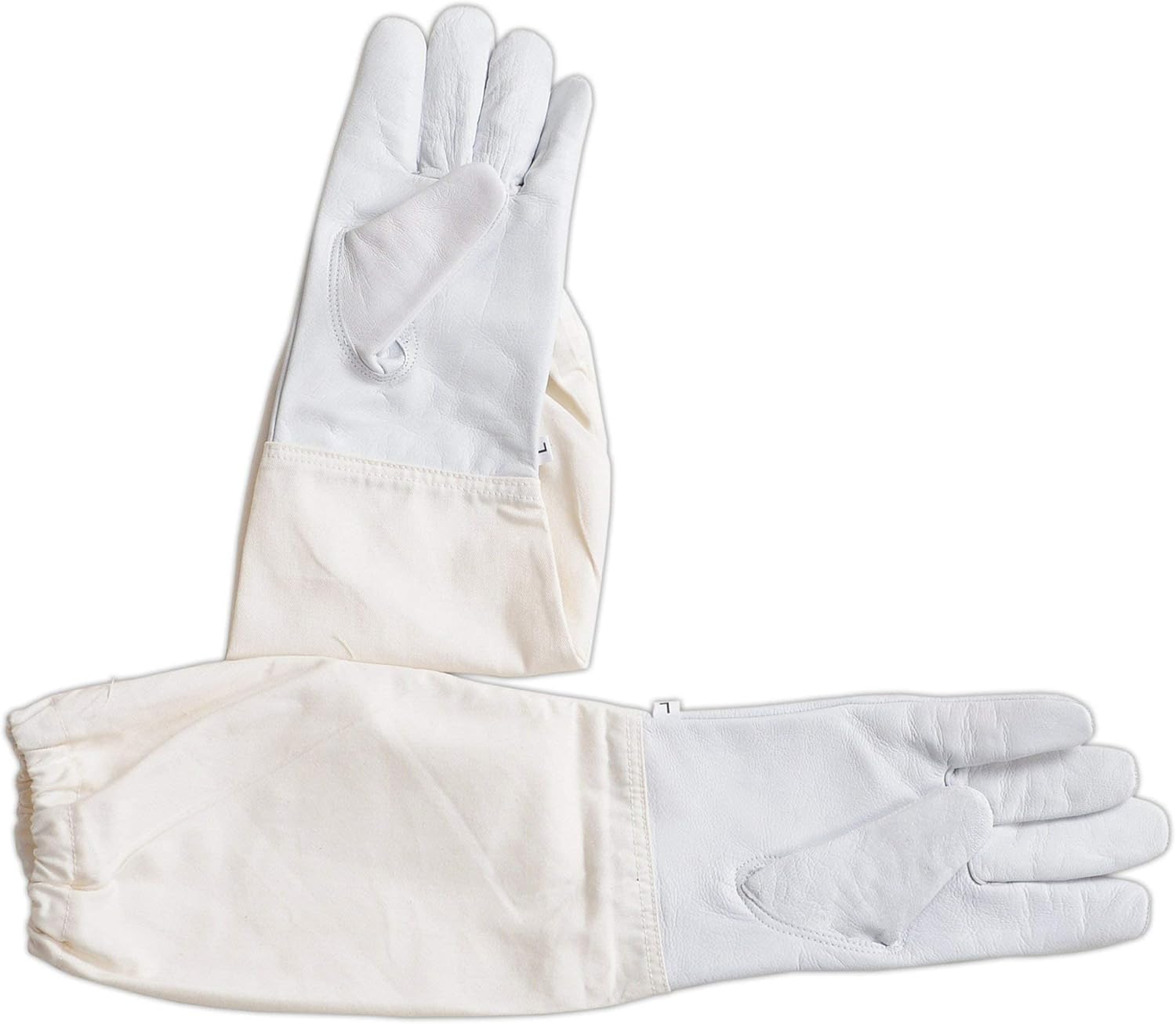 DOGMIL Traje de abeja profesional para hombres y mujeres con guantes de apicultor dos velos, protección para patio trasero profesional y