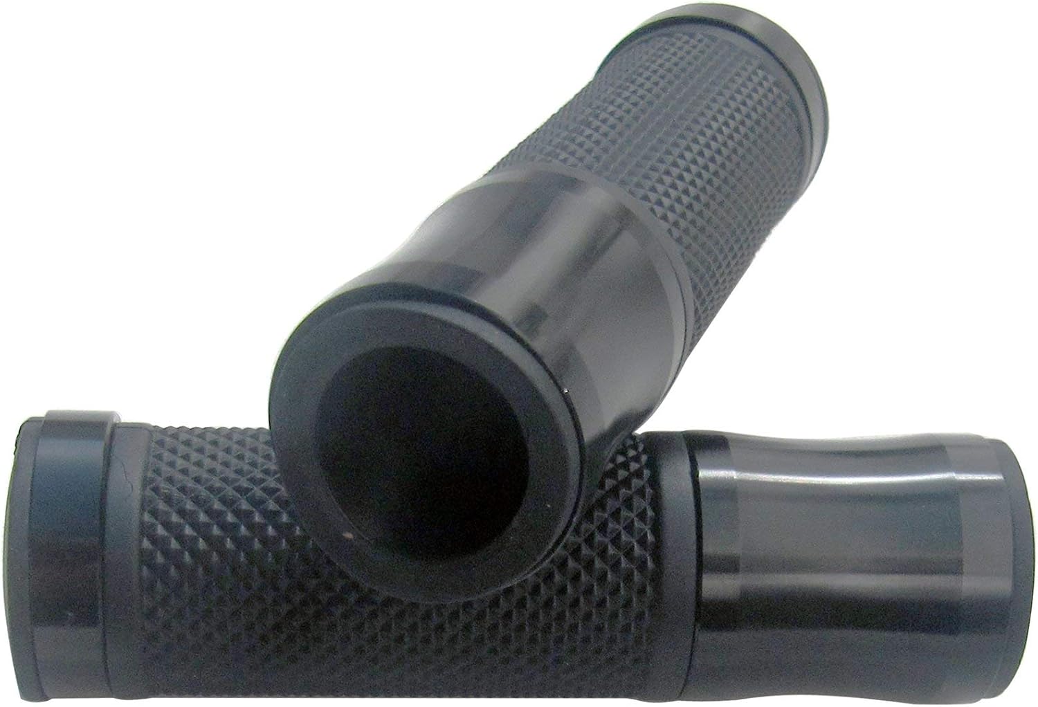 Empuñaduras de manillar de extremo abierto, color negro compatible con Ducati Monster 750 S