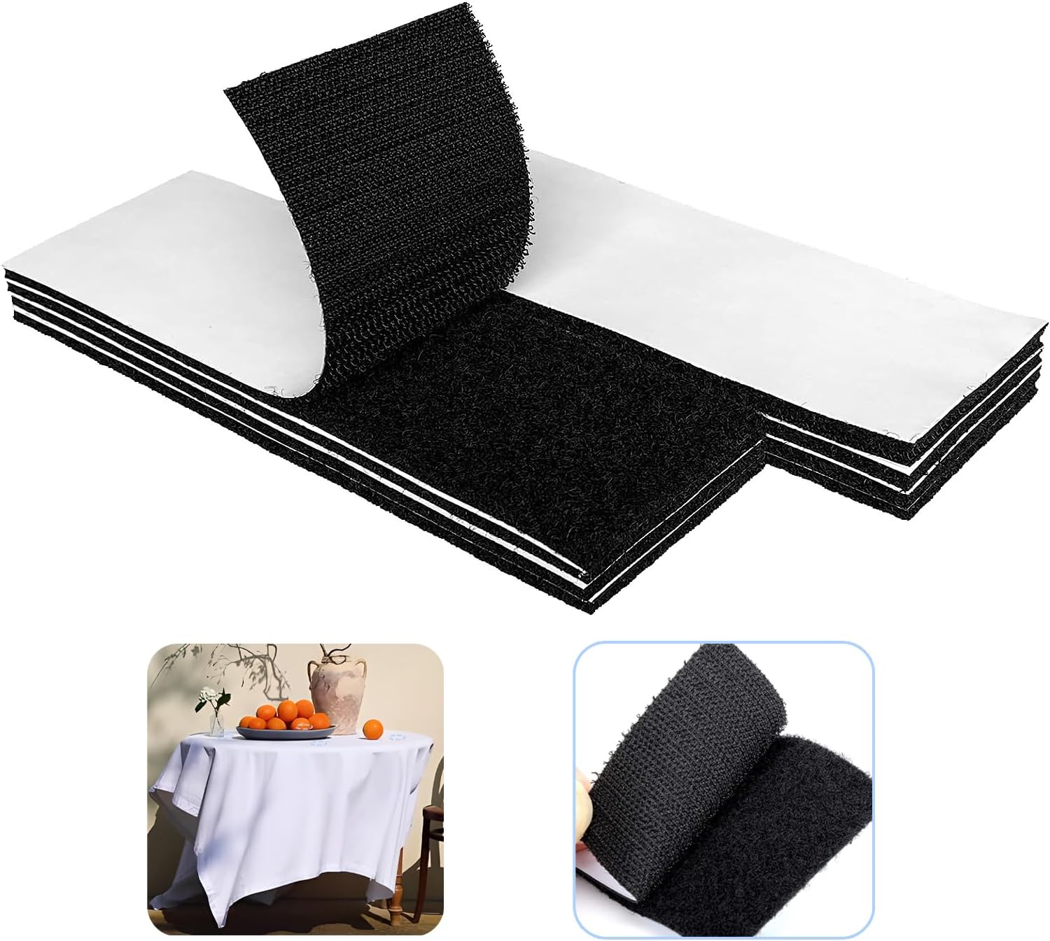 Clips invisibles para manteles, soporte de mantel de picnic, clips de soporte para mantel de mesa, clips de sujeción para mantel de interior, 8