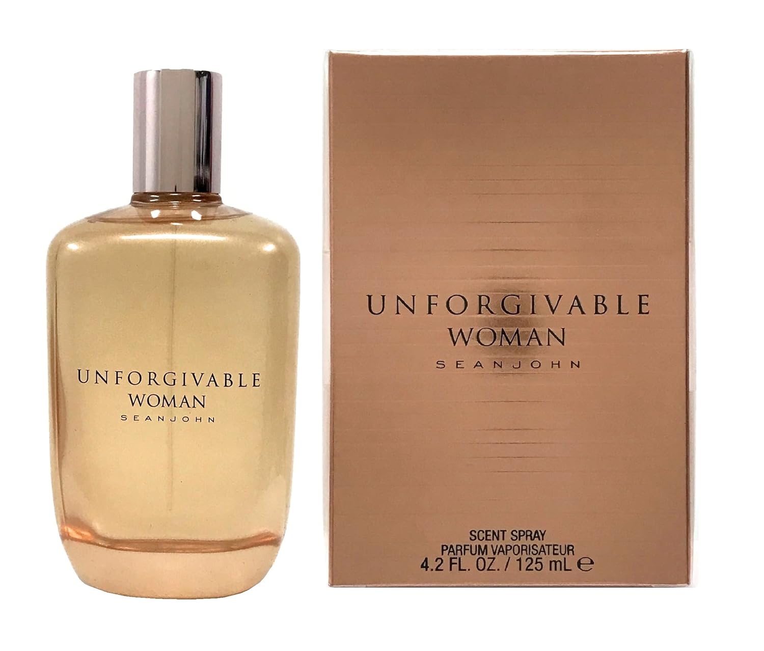 Sean John Unforgivable Woman For Women – Espray de perfume para mujer, 4.2 onzas