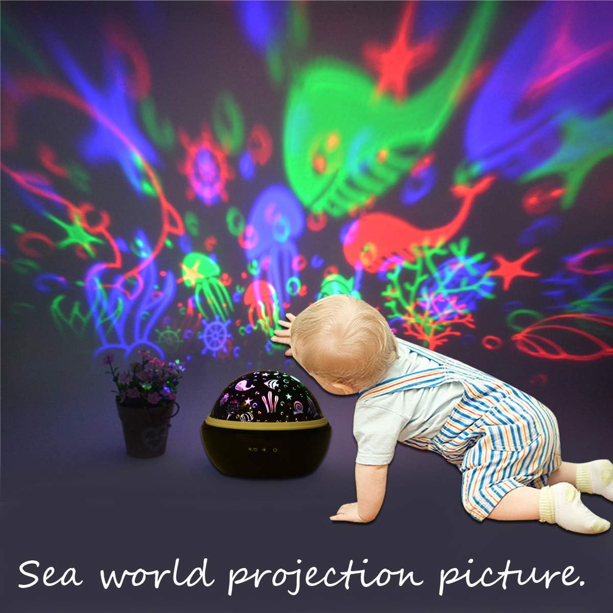 Proyector de estrellas de luz nocturna para niños, proyector astronauta de galaxia, luces LED de luz nocturna para dormitorio, proyector de luz