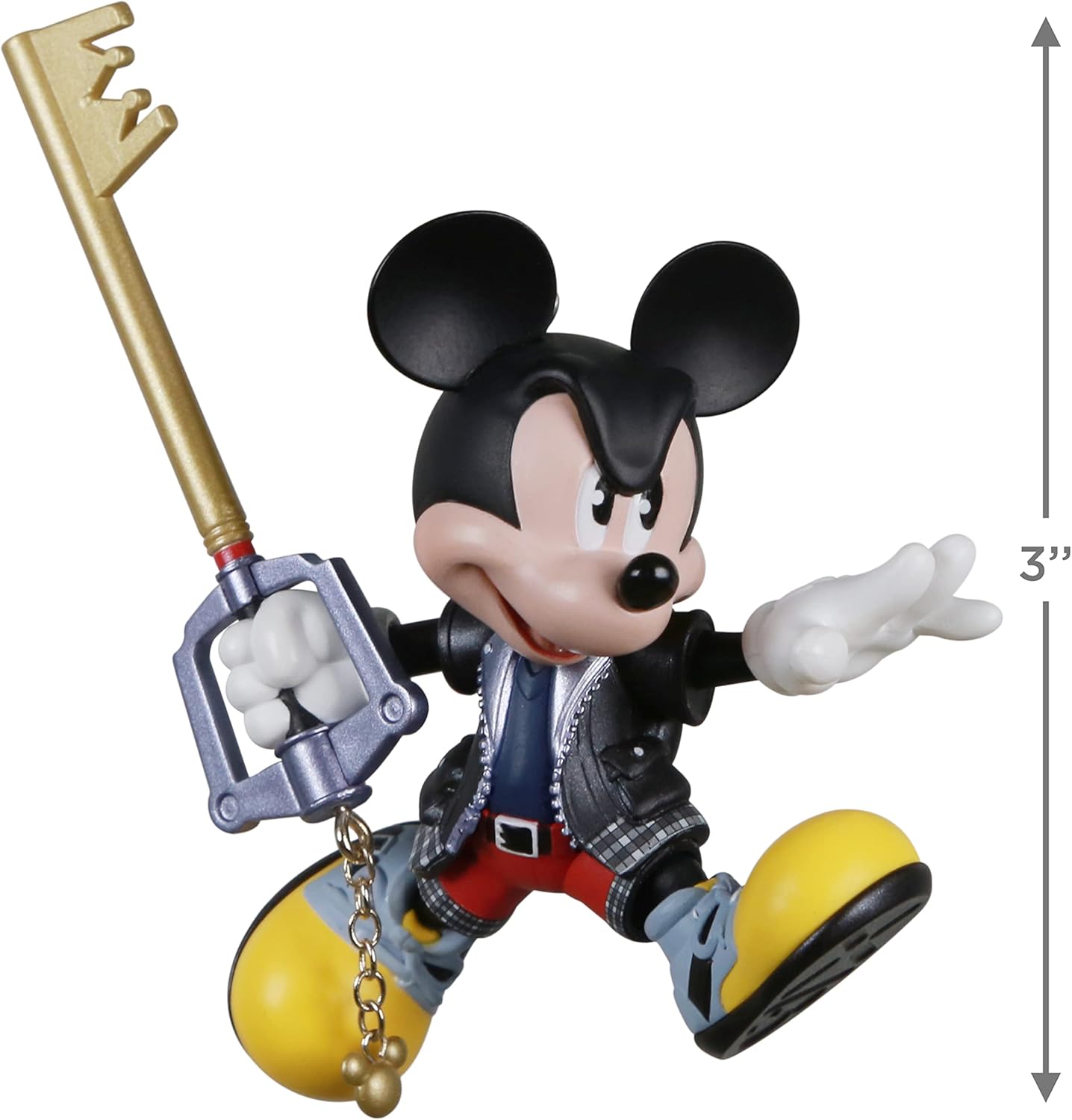 Adorno de Navidad, Disney Kingdom Hearts King Mickey, regalos para fanáticos de Disney