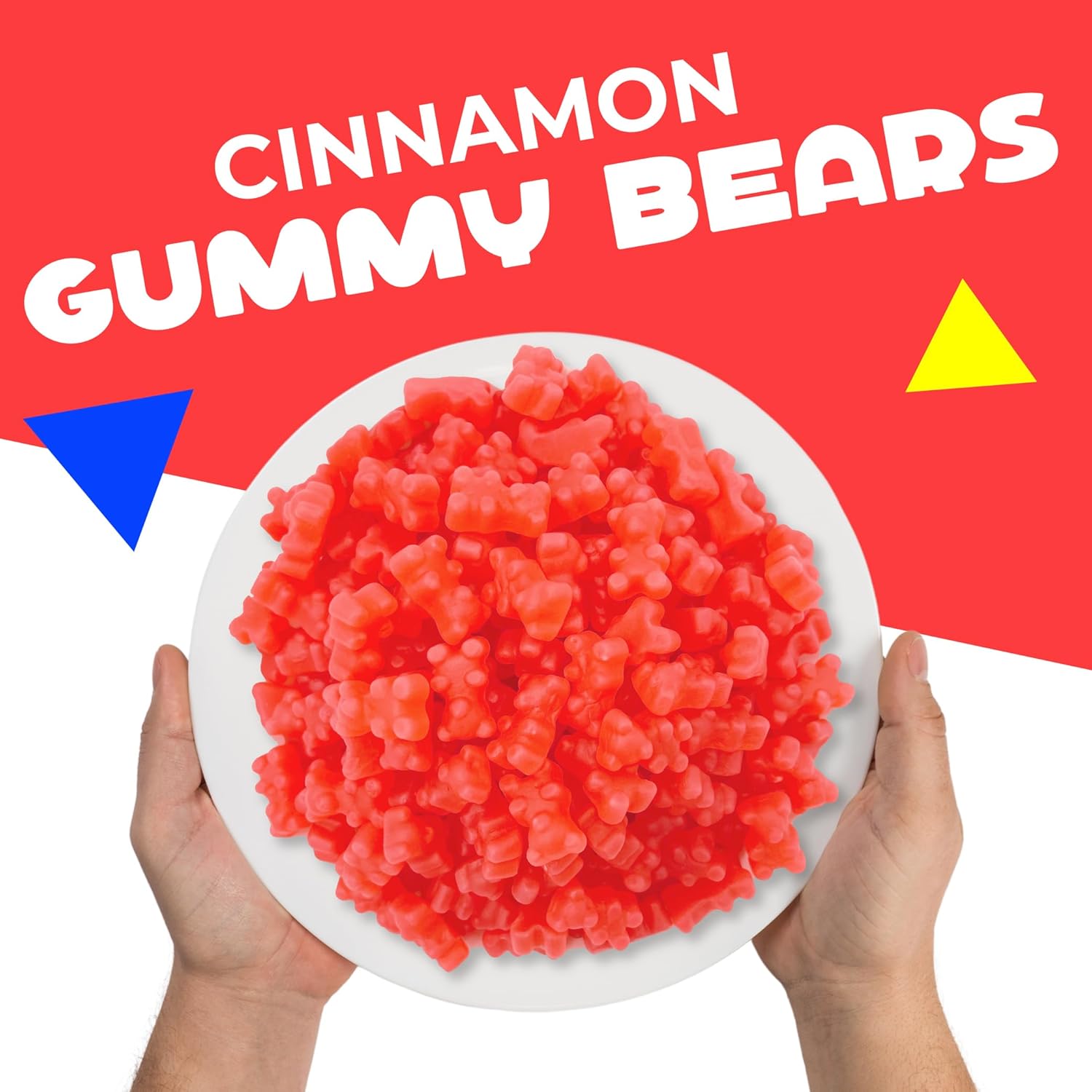 JuJu Cinnamon Bears Gummy Candy (1 Pound Bag)