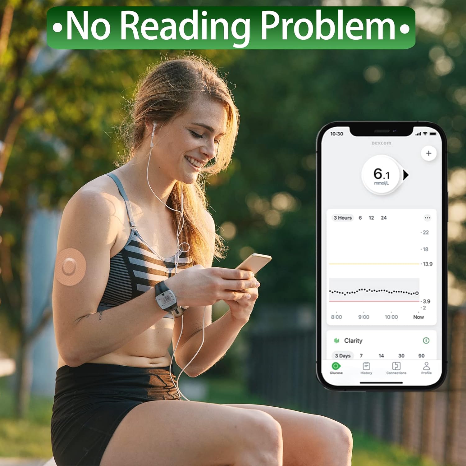 Dexcom – Parches adhesivos G7 impermeables, paquete de 20 parches Dexcom para G7, cinta flexible CGM, hipoalergénica y sin látex, parche superpuesto