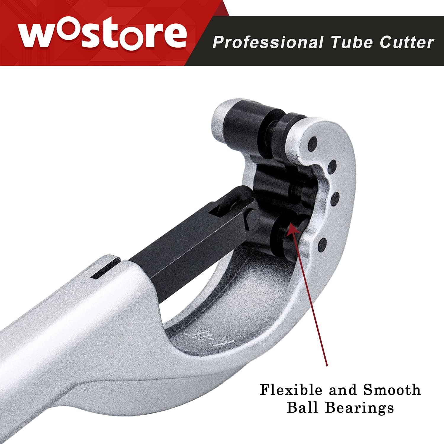 Cortador de tubos Tubo de aluminio PVC de cobre de tubo de 14 a 2-58 pulgadas con cuchilla reemplazable
