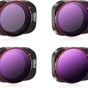 STARTRC Kit de filtro para DJI Mini 4 Pro  Paquete de 4 filtros NDPL8 NDPL16 NDPL64 NDPL256 de densidad neutra para lente de cámara compatibles con STARTRC Kit de filtro para DJI Mini 4 Pro  Paquete de 4 filtros NDPL8 NDPL16 NDPL64 NDPL256 de densidad neutra para lente de cámara compatibles con