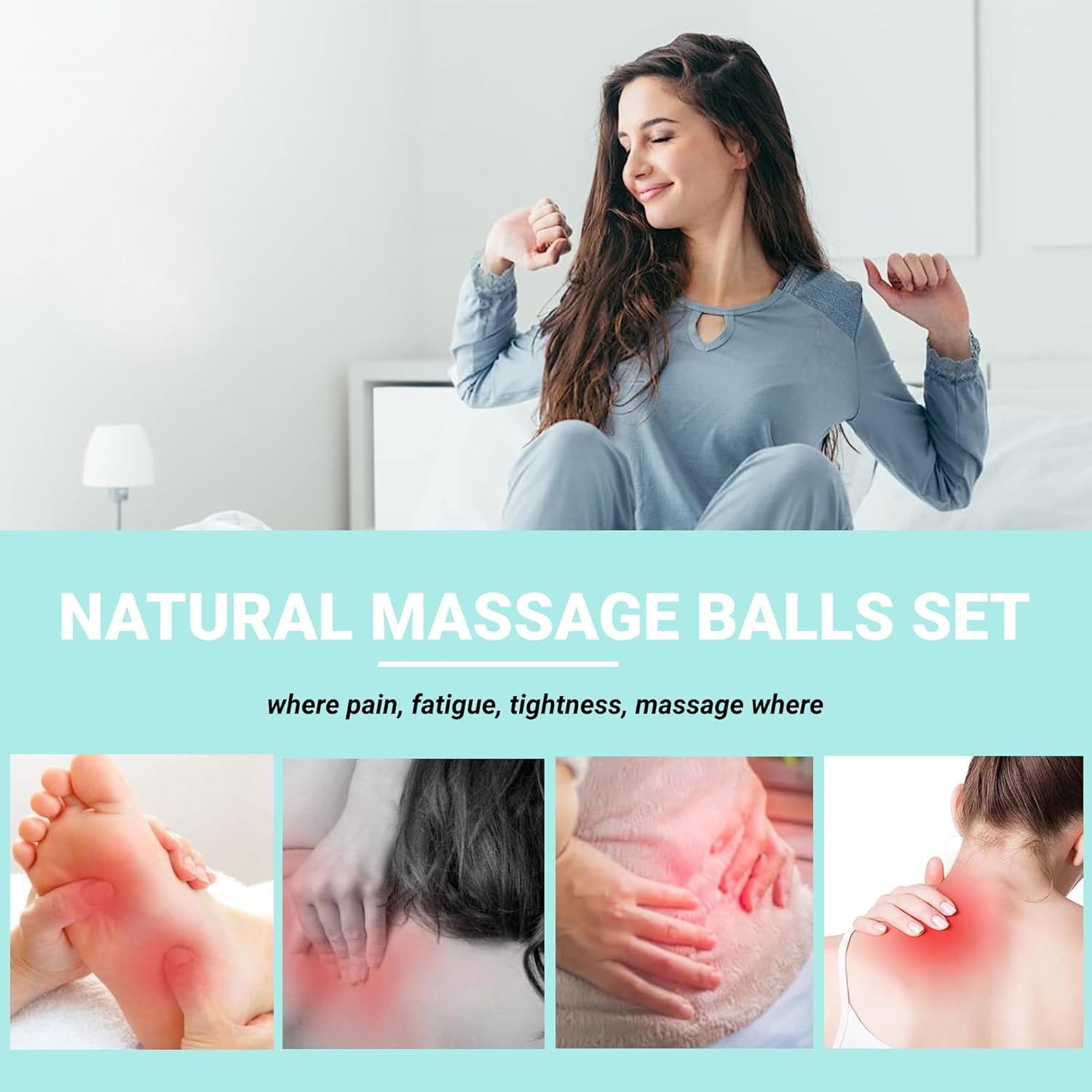 Bola de masaje puntiaguda, bolas magnéticas, bola de masaje de mano, bola plateada, 1 par, bola de acupuntura de mano para adultos y niños, bolas de