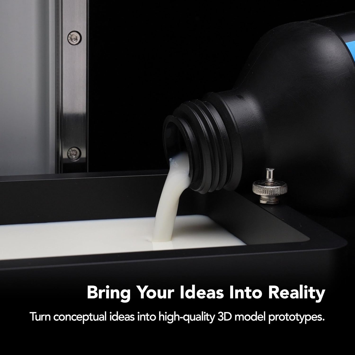 phrozen Protowhite – Resina rígida de 405 nm LCD de curado UV estándar de fotopolímero, ideal para prototipo industrial (2.2 lbs)