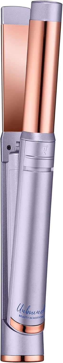 Multiestilizador inalámbrico de titanio sin ataduras de Conair  El primer estilizador inalámbrico de alto rendimiento 2 en 1 recargable para rizos o