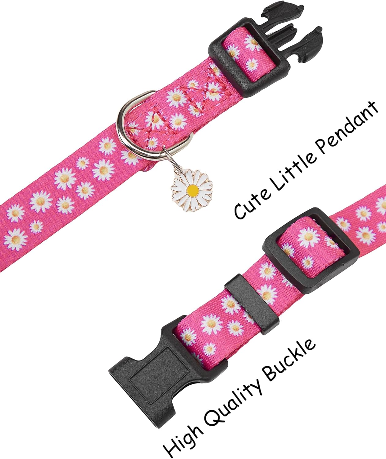 Lindo collar de perro para perros pequeños, collar de perro pequeño para hembras y machos, collares de perros niños y niñas, collar de perro de