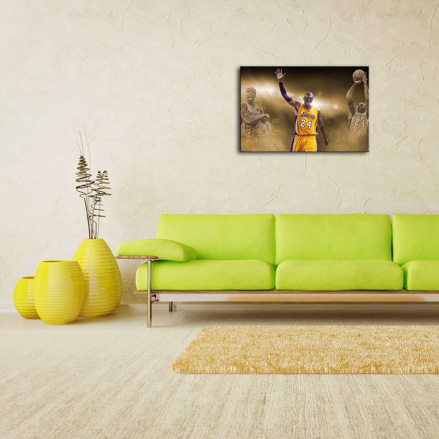 Kobe Bryant – Pósteres artísticos en lienzo para pared, pintura enmarcada, decoración de pared, mentalidad de mamba, decoración del hogar para sala