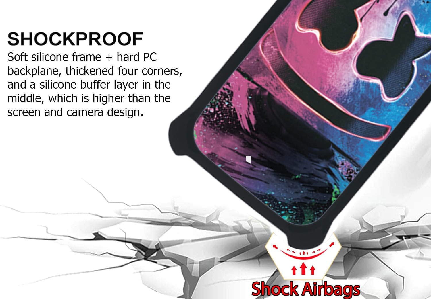 Aroepurt TCL 40 XL SE T – Funda compatible con TCL 40T para TCL 40XL, con protector de pantalla de vidrio templado, policarbonato duro + silicona