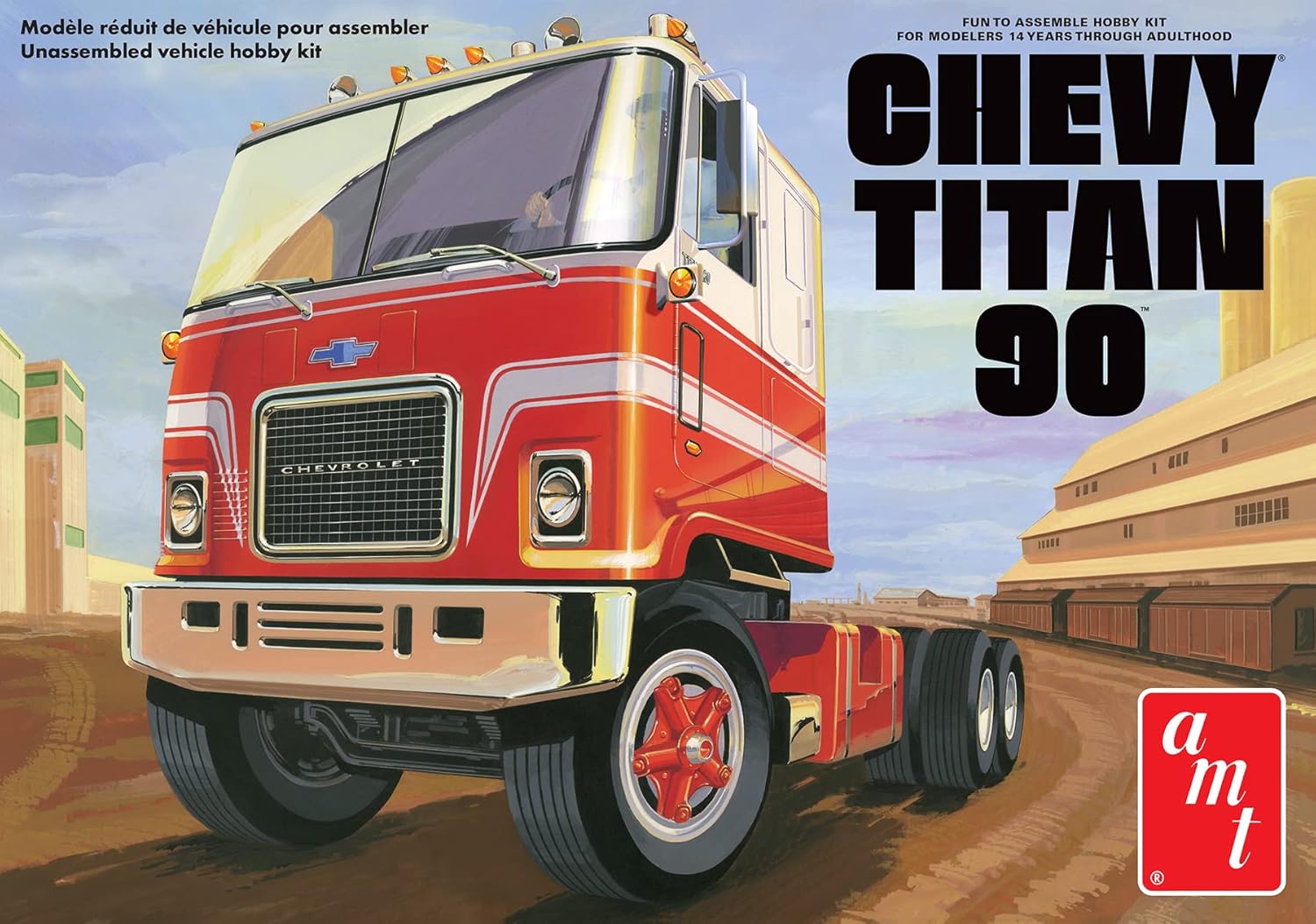AMT Kit de modelo a escala 125 Chevy Titan 90