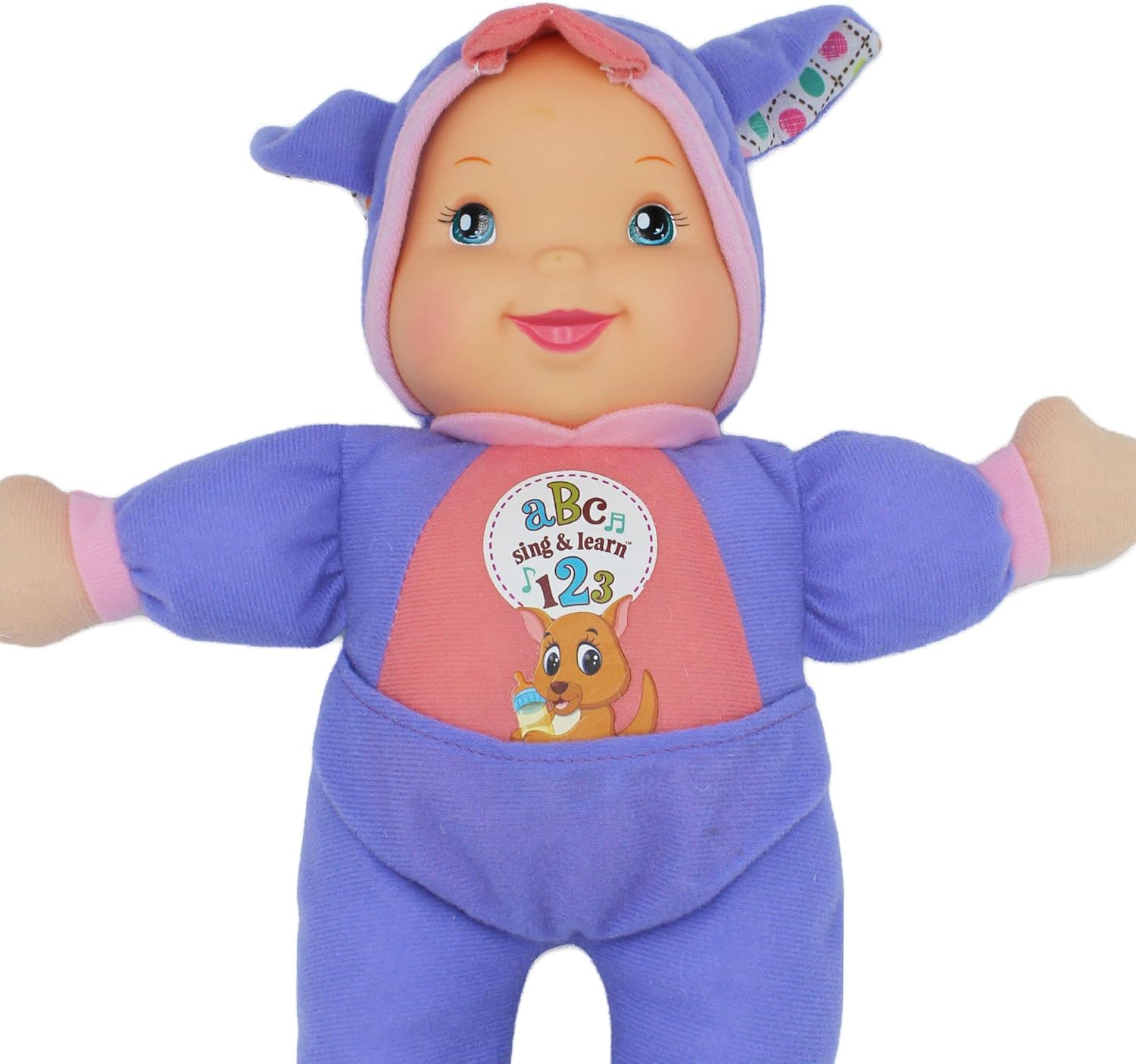 Baby’s First Muñeca de juguete canguro púrpura Sing & Learn – Todas las edades