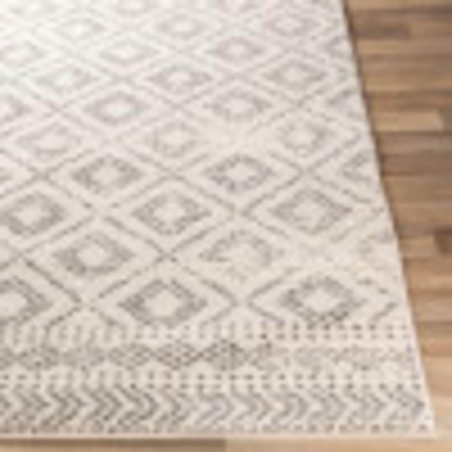 Artística Weavers Candis – Alfombra de área de 2 pies 7 pulgadas x 7 pies 3 pulgadas, gris claro