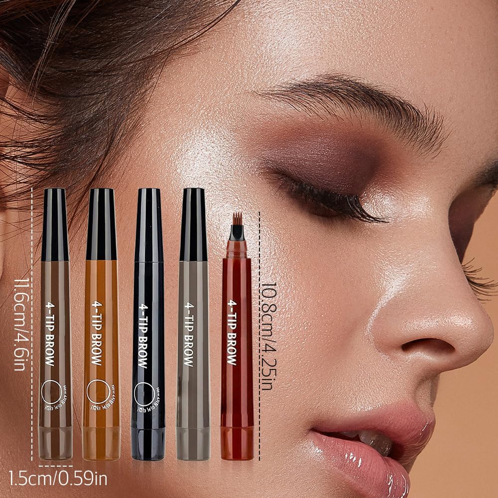 Lápiz de contorno de cejas, lápiz mágico de cejas 3D resistente al agua, microblading lápiz de cejas, lápiz de cejas microblading de trazo fino,