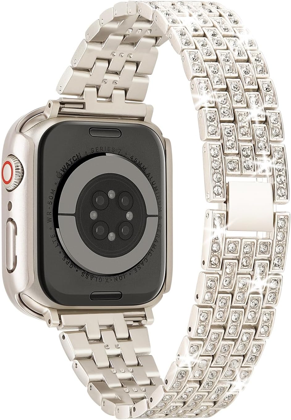 Paquete de 3 correas compatibles con Apple Watch de 1.496 pulgadas, 1.575 pulgadas, 1.614 pulgadas, 1.654 pulgadas, 1.732 pulgadas, 1.772 pulgadas,