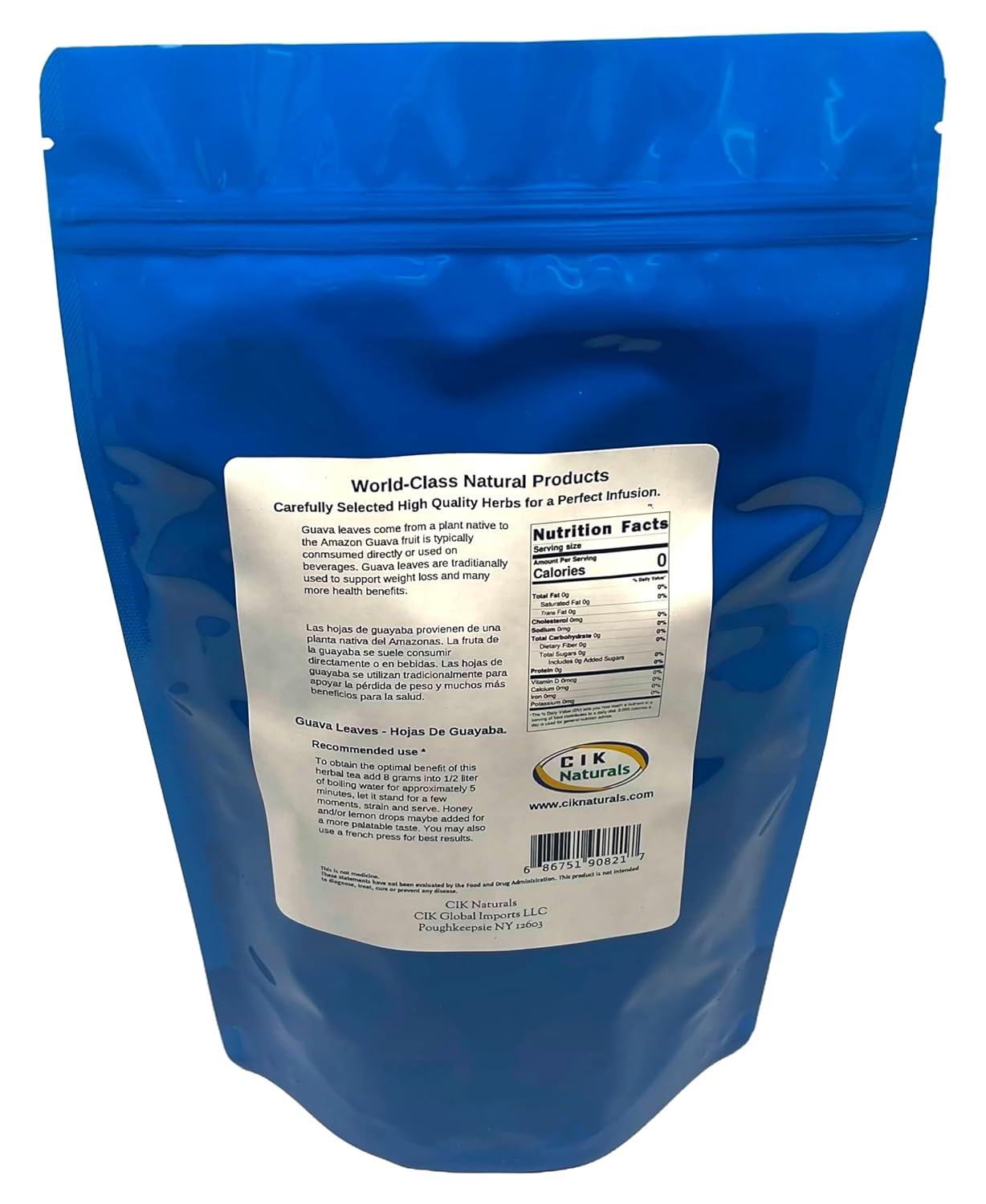 Hojas de Té de Guayaba (3.70 oz) Té de Hierbas – Hojas De Guayaba -100% Natural – Grandes Beneficios Beber Té – Infusiones de Hierbas