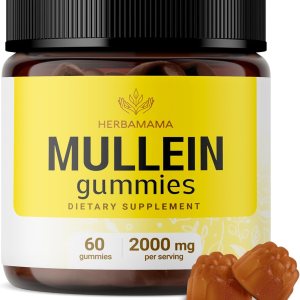 HERBAMAMA Gomitas de gordolobo – Suplemento dietético de hoja de gordolobo para sistema respiratorio, apoyo digestivo, refuerzo inmunológico, HERBAMAMA Gomitas de gordolobo – Suplemento dietético de hoja de gordolobo para sistema respiratorio, apoyo digestivo, refuerzo inmunológico,