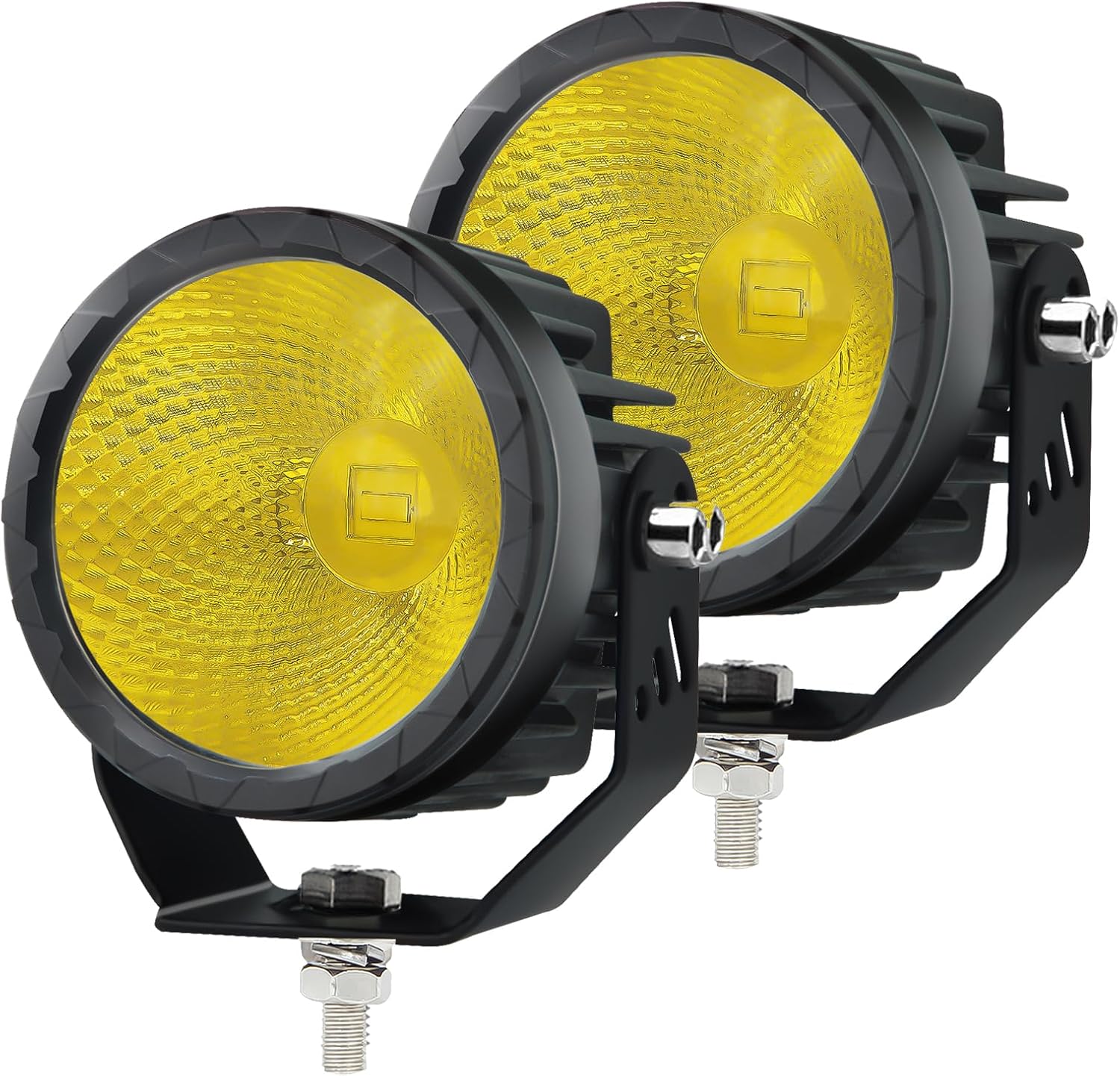 Luces LED de conducción de 3.5 pulgadas y 30 W, 12 V, 24 V, luces antiniebla redondas para todo terreno, 2 unidades, luces LED auxiliares, barra de