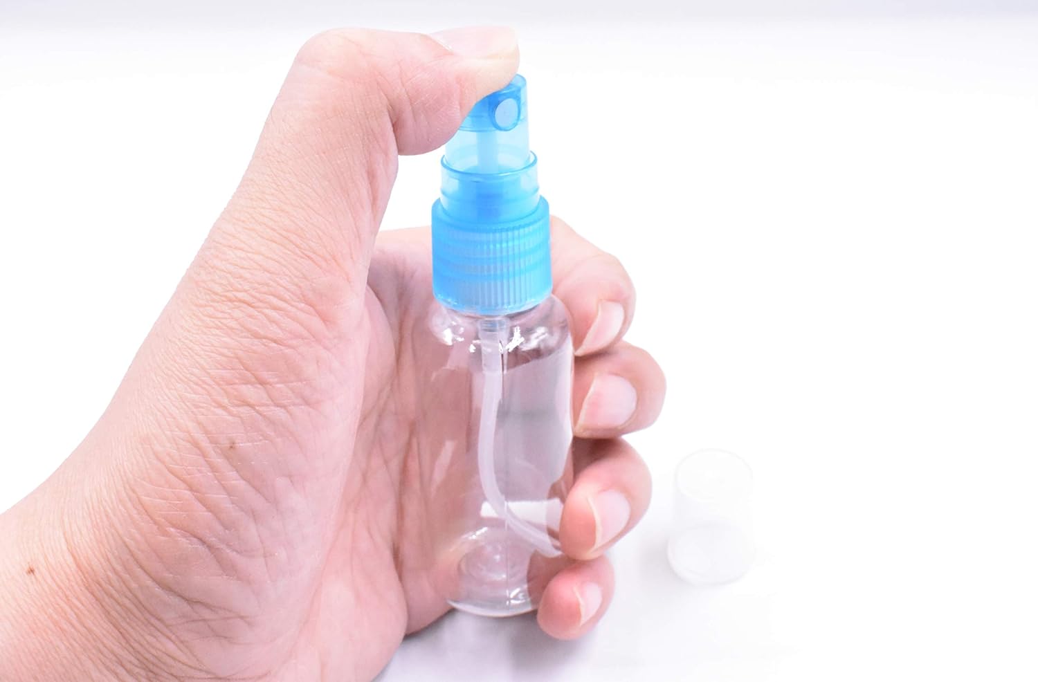 Art&Beauty 30ML portátil recargable de plástico de niebla fina perfume maquillaje botella rociador vacío transparente atomizadores cosméticos
