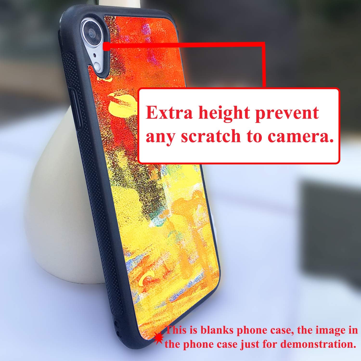 JUSTRY 5 fundas para teléfono de sublimación compatibles con Apple iPhone XR de 6.1 pulgadas, funda imprimible para teléfono para sublimación de