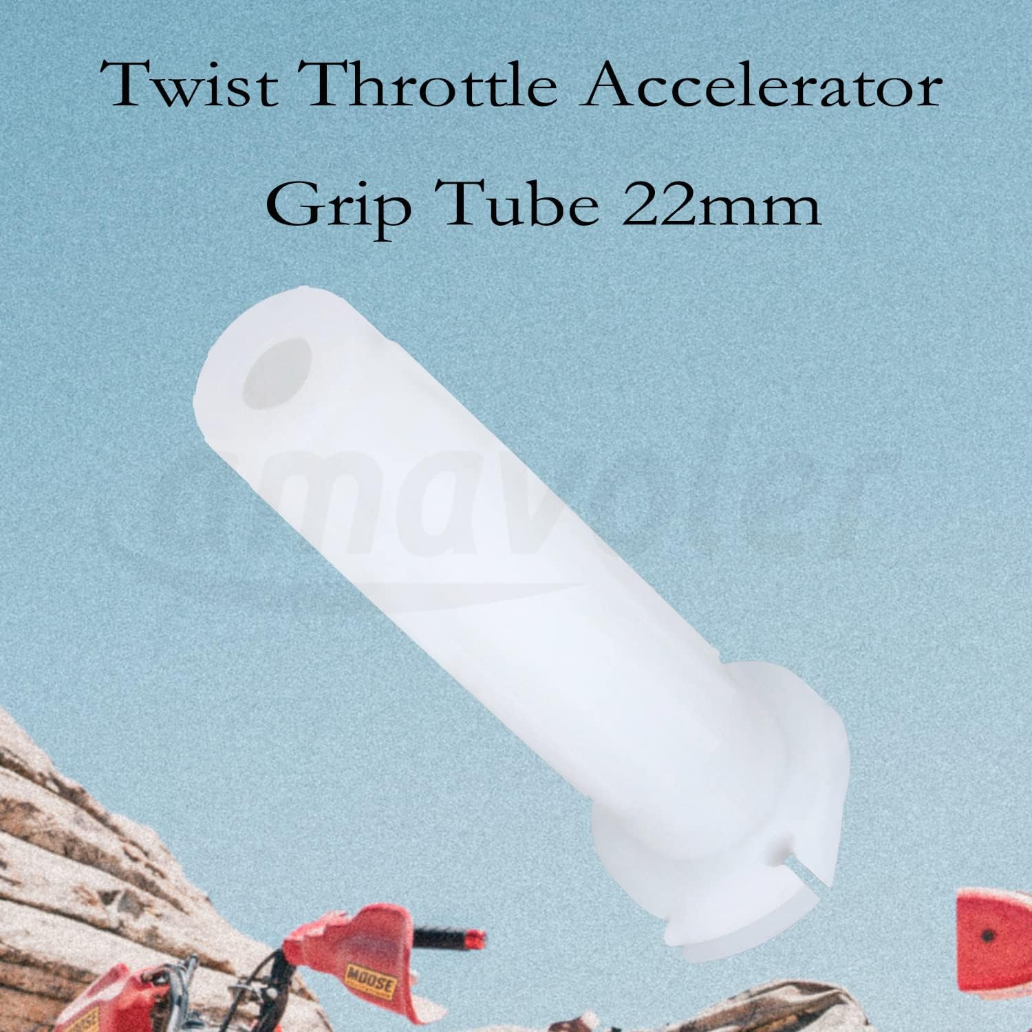 Tubo de agarre para acelerador giratorio (0.866 in, 78 pulgadas), piezas de repuesto para motocross ATV 4 ruedas, Quad Scooter Go Kart.