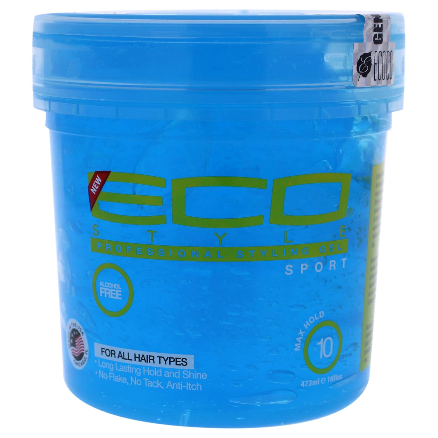 Nvey Eco Styling Gel Sport, aroma limpio, 16 onzas líquidas