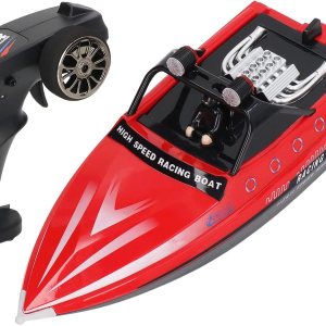 Barco a control remoto, barcos eléctricos recargables, anticolisión eléctrica de 262.5 ft RC Juguetes de vela de 9.9 mih de alta velocidad, mini Barco a control remoto, barcos eléctricos recargables, anticolisión eléctrica de 262.5 ft RC Juguetes de vela de 9.9 mih de alta velocidad, mini