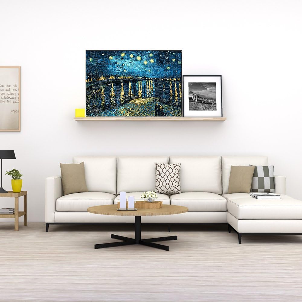 HaiMay 2 juegos de pintura de diamantes 5D para bricolaje, pintura de diamantes de imitación de cielo estrellado para decoración de pared, estilos