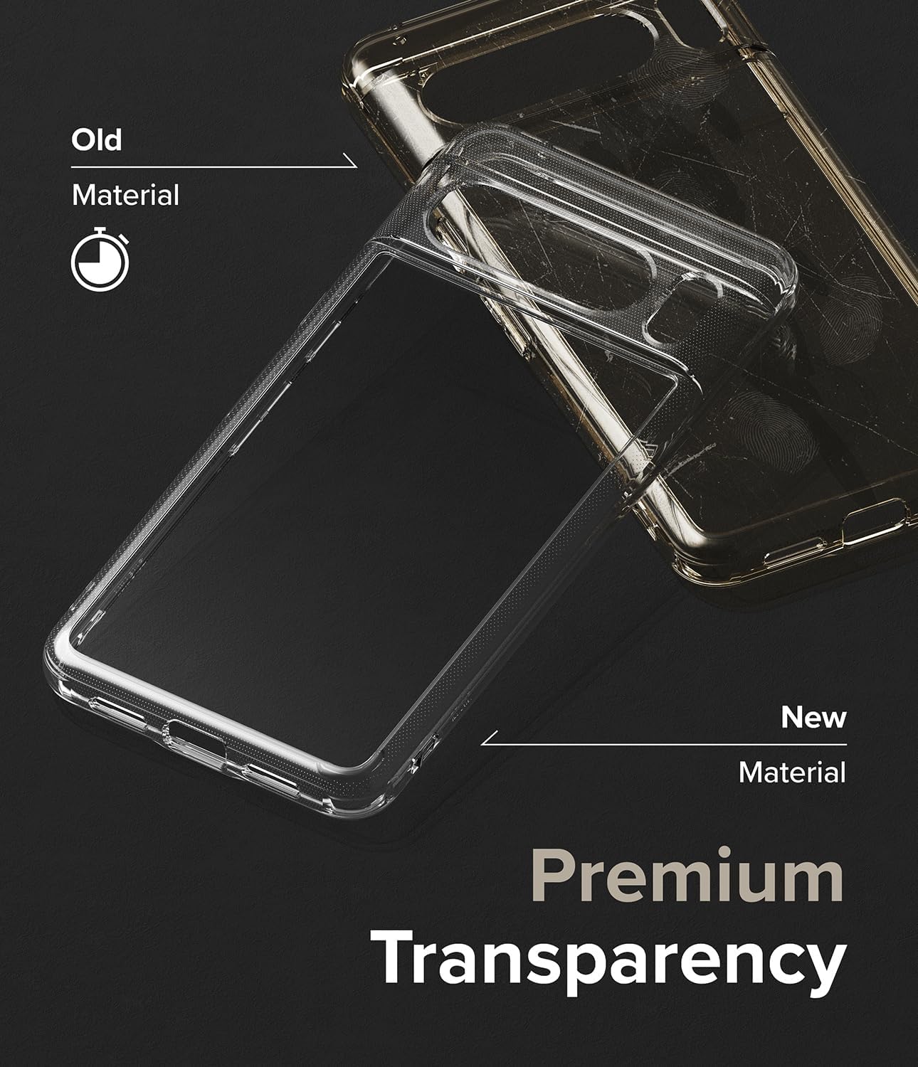 Ringke Fusion recortes precisos para lentes de cámara Compatible con Google Pixel 8 Pro, funda transparente a prueba de golpes para mujeres,