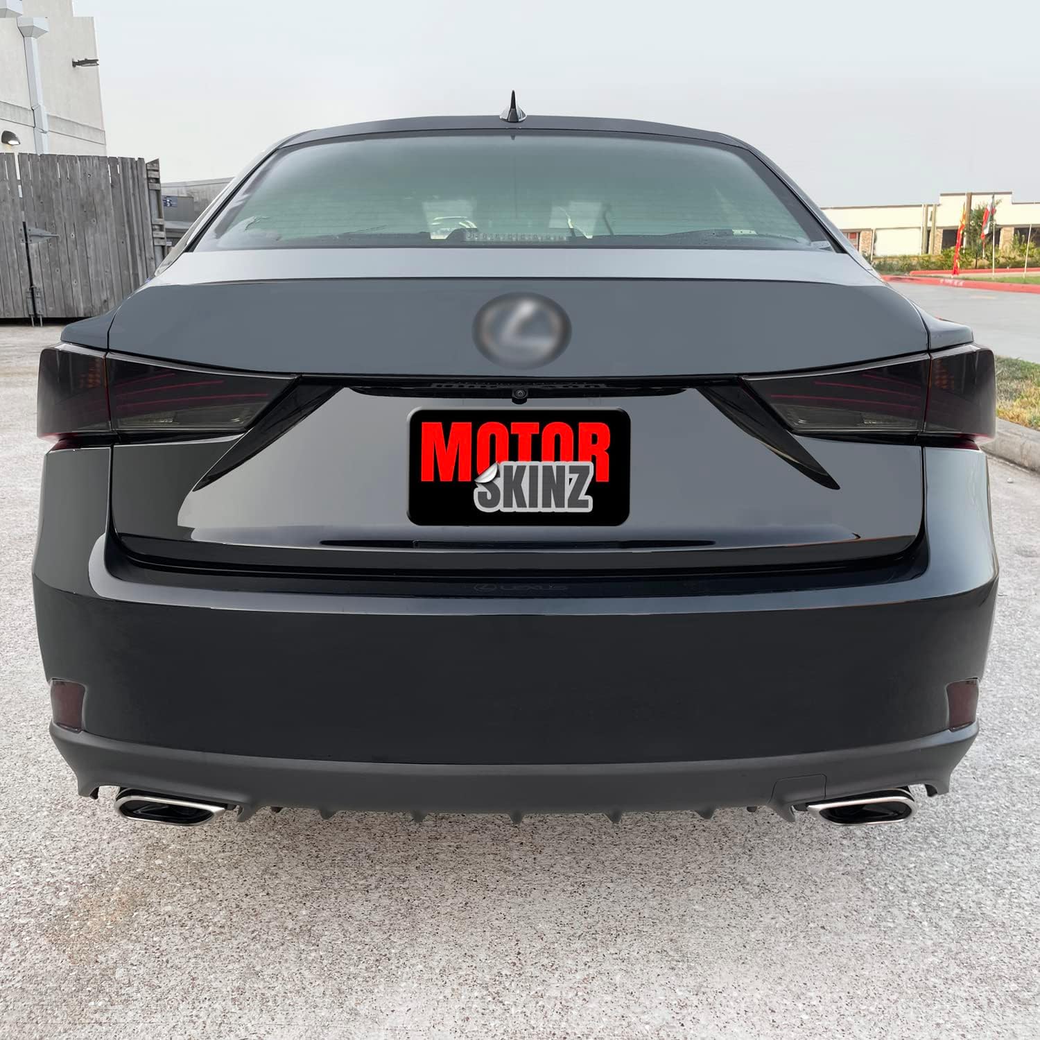 SlickMod Tinte de humo de vinilo precortado para Lexus 2017-2020 es luz trasera 200t 300 350 (20% humo oscuro, 1. luz trasera)